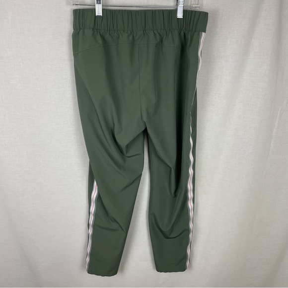 CALIA by Carrie Underwood Journey Tuxedo Stripe Green Pants M - Picture 4 of 5